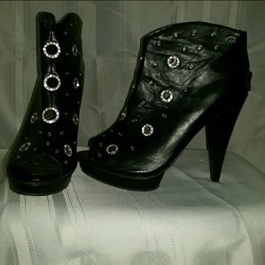 Black booties